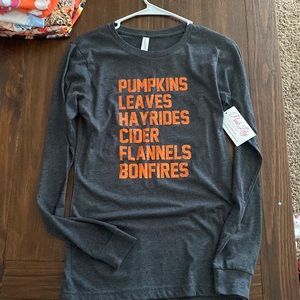 Pink lily shirt. Fall